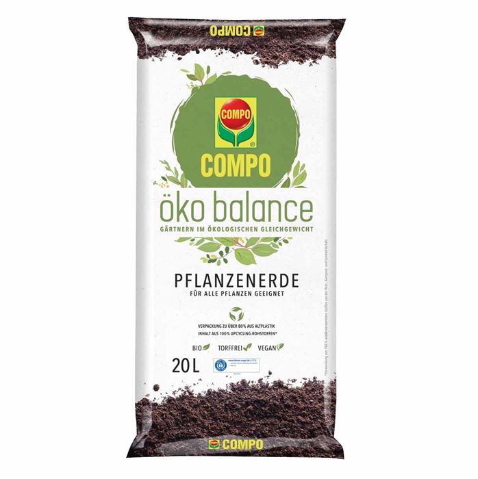 COMPO Öko Balance Pflanzenerde 20 Liter