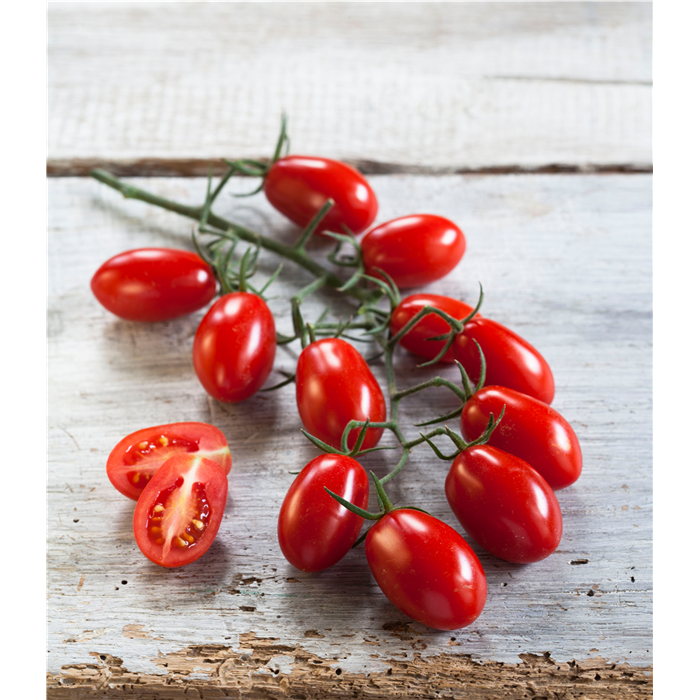 Pflaumen-Cherry-Tomate 'Mirado® Red' (Dasher) F1