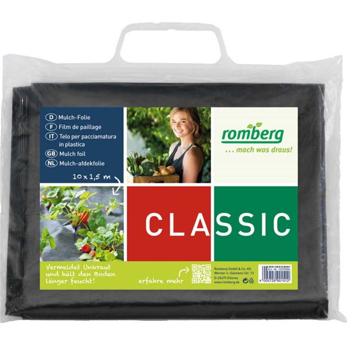 Mulchfolie 10 m x 1,5 m