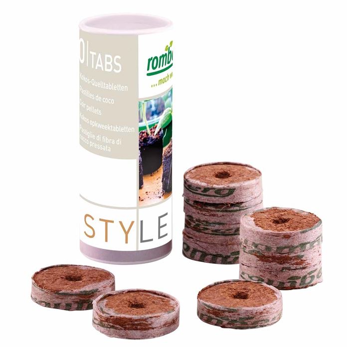 Kokos-Quelltabletten